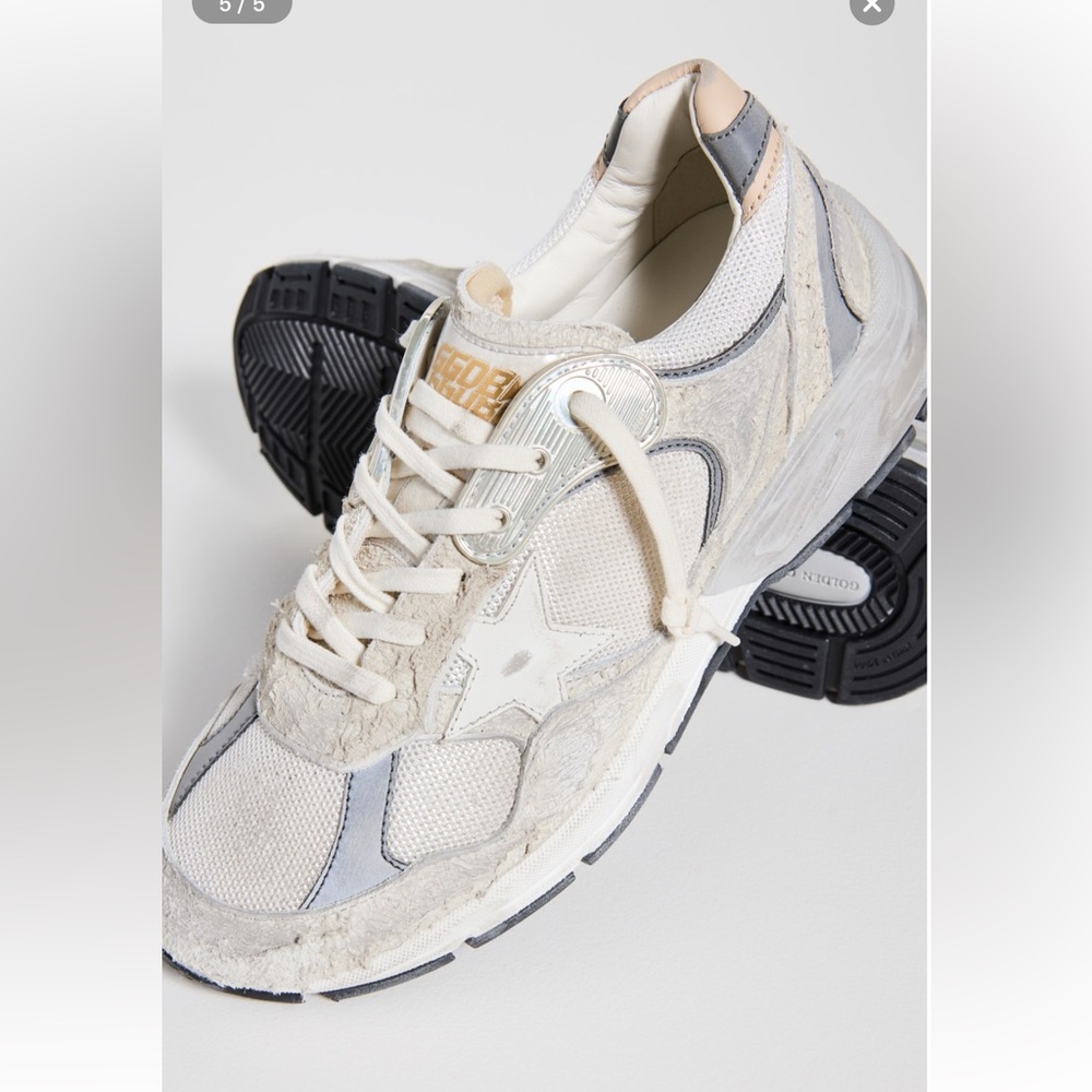 🔥GOLDEN GOOSE Running Dad women’s sneakers size 38 Us 7 price firm!